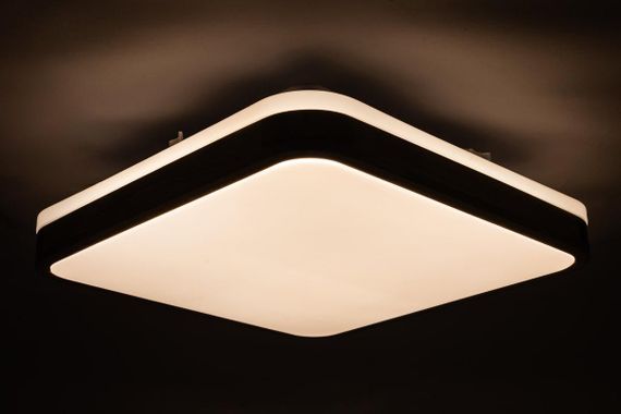 GLOW матовий 60W  391*391*65мм 3000К-6500К з ДК горіх | Зображення 2