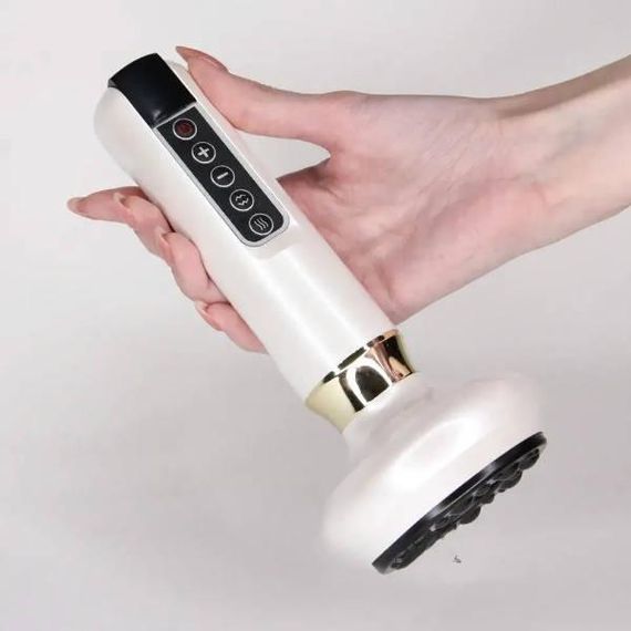 Масажер ручний вакуумний регульований Білий