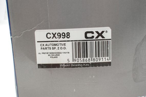 Підшипник маточини передньої Land Rover Discovery III 04-09 Range Rover Sport 05-09 CX998 | Зображення 1
