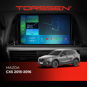 Штатна магнітола Torssen 2K Mazda CX5 2015-2016  F9432 4G Carplay DSP