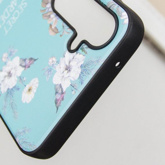 TPU+PC чехол Secret Garden для Samsung Galaxy A25 5G Mint | Зображення 5