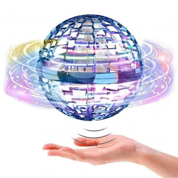 Летающий шар спиннер светящийся FlyNova Pro Gyrosphere игрушка мяч бумеранг, игрушка NP-838 летающий шар | Зображення 4