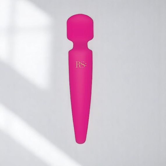 Вібромасажер Rianne S Bella Mini Wand Rose 10 режимів медичний силікон подарункова упаковка