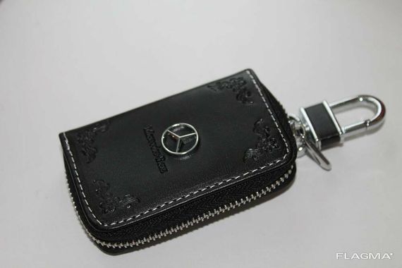 Ключница для авто Кожа KeyHolder Mercedes | Зображення 1