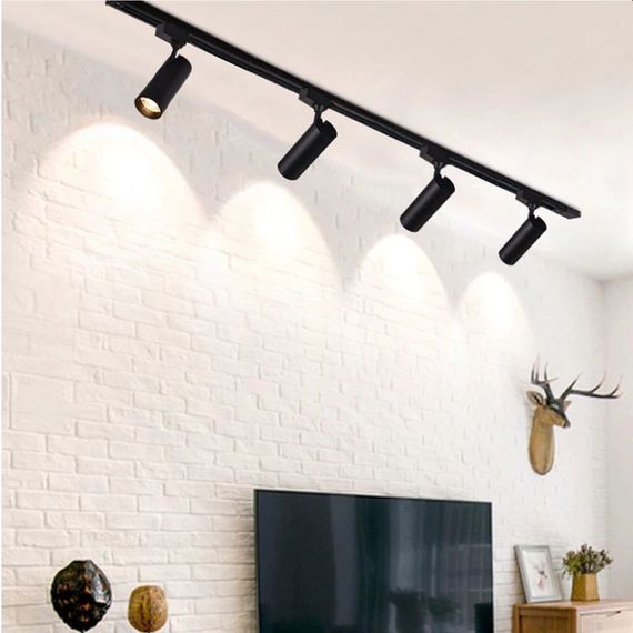 Светильник трековый поворотный LED KW-213/20W WW BK | Зображення 2