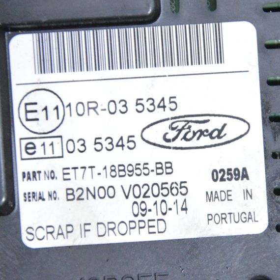 Дисплей монітор Ford Fiesta VII 2008-2017 Бортовий комп'ютер салону Форд Фієста 7 ET7T18B955BB 10R035345 | Зображення 2