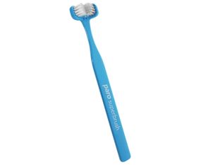 Тристороння зубна щітка paro® superbrush, блакитна (7.724/2)