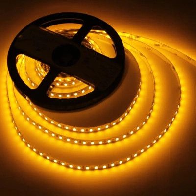 Светодиодная лента LED-STIL 9,6 Вт/м 2835 120 діодів IP33 12 Вольт 70 lm ЖОВТИЙ (DFN2835-120A-IP33-Y) - Топ