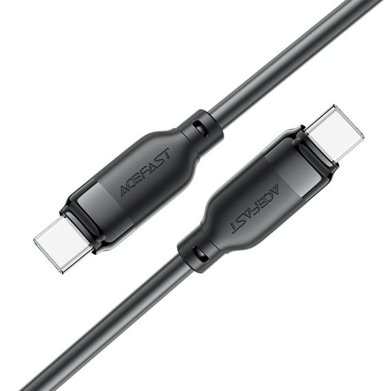 Дата кабель Acefast C16-03 Type-C to Type-C 60W (1.2m) Black | Зображення 3