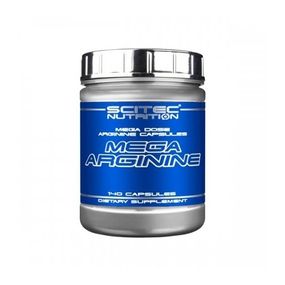 Аргінін для спорту Scitec Nutrition Mega Arginine 140 Caps