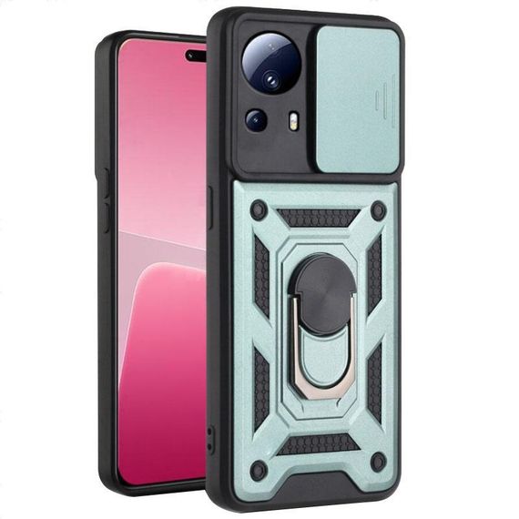Чохол Ummi Camshield Serge Ring для Xiaomi 13 Lite Зелений