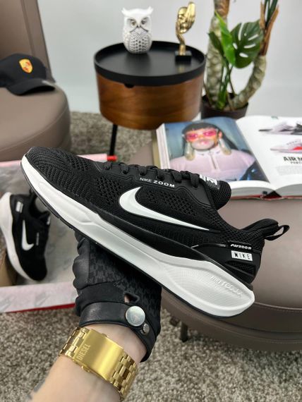Чоловічі кросівки Air Zoom x React Black White (текстиль) A3897 44 28 | Зображення 4