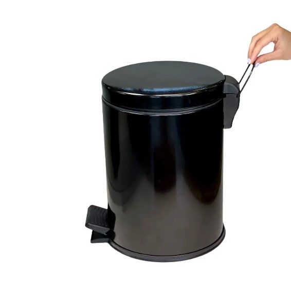 Відро для сміття з педаллю Mertinox 12 л чорне 4501.2435S.430.05 | Зображення 4
