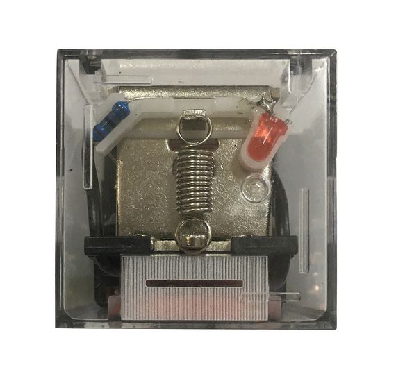 Реле проміжне РП3к2-MK2P 10А 12DС LED 2p Ny95505134 | Зображення 1