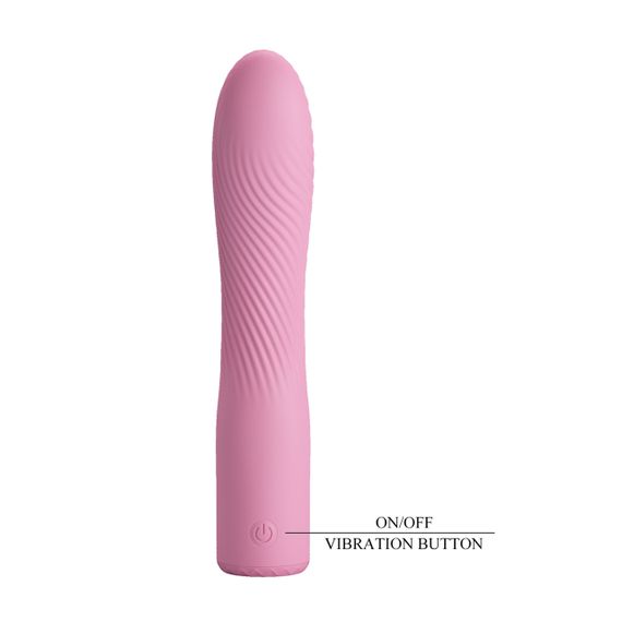 Вібратор для точки G PRETTY LOVE Kissell рожевий, 16.1 х 3.2 см Sex Aura | Зображення 3