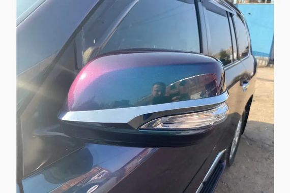 Смужки на дзеркала ліва/водійська сторона (1 шт, хром) для Lexus GX460 | Зображення 1