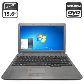 Ноутбук Samsung R530 / 15.6" (1366x768) TN / Intel Pentium T4500 (2 ядра по 2.3 GHz) / 4 GB DDR3 / 320 GB HDD / Intel HD Graphics / WebCam / DVD-ROM б/в