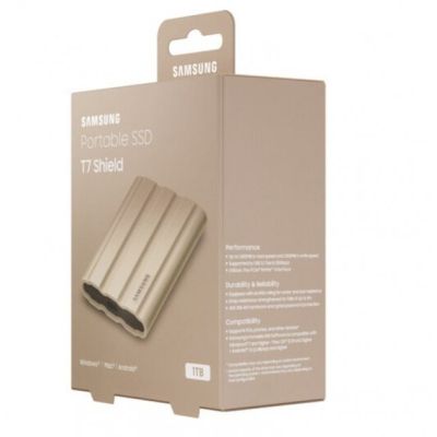 Накопитель SSD USB 3.2 2TB T7 Shield Samsung (MU-PE2T0K/EU) | Зображення 3