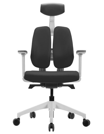 Кресло офисное DUOREST D2 whitegray ортопедическое | Зображення 1