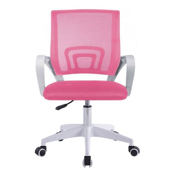 Крісло офісне на колесах Bonro Бонро B-619 Pink (42300184) | Зображення 1