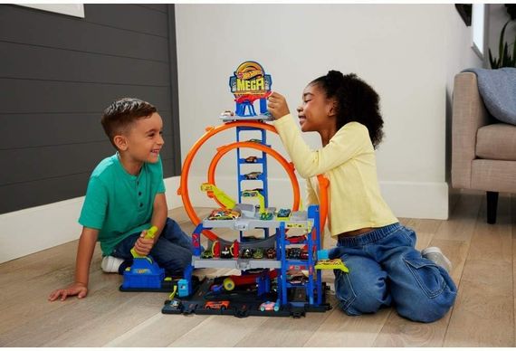 Игровой набор Гараж с мега петлей Hot Wheels City Mega Loop Garage | Зображення 9