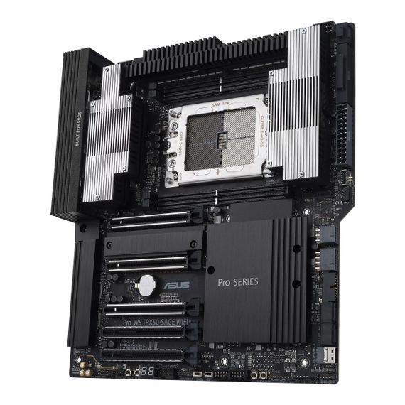 Материнская плата серверная ASUS PRO WS TRX50-SAGE WIFI sTR5 TRX50 4xDDR5 M.2 WiFi BT CEB 90MB1FZ0-M0EAY0 | Зображення 4