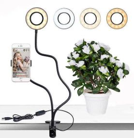 Тримач на прищіпці з підсвічуванням Professional Live Stream