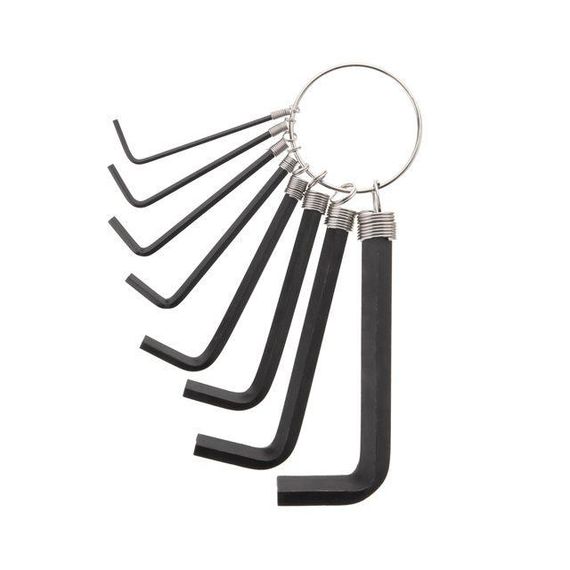 Набір ключів Г-подібних шестигранних 8шт INTERTOOL HT-1841