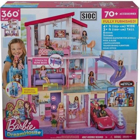 Игровой набор Дом мечты Barbie Dreamhouse Playset with Pool