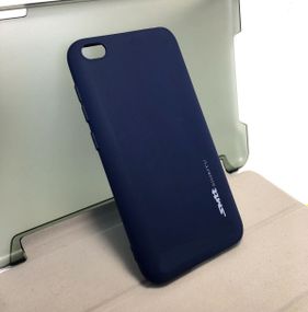 Чохол Силіконовий (TPU) SMTT накладка для Xiaomi Redmi Note 5A Синій
