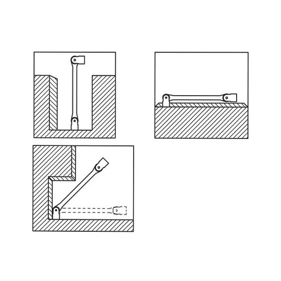 Ключ торцевий двосторонній шарнірний | Зображення 2