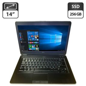 Ноутбук Dell Latitude E6440 / 14" (1600x900) TN / Intel Core i5-4300M (2 (4) ядра по 2.6 - 3.3 GHz) / 8 GB DDR3 / 256 GB SSD / Intel HD Graphic 4600 / WebCam / DVD-ROM б/в