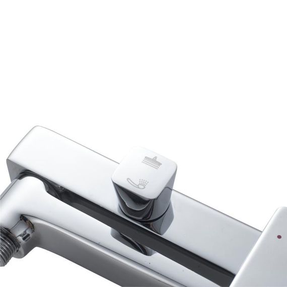 Душова система латунна універсальна Lidz Orion 1030 на три споживача (з виливом) (k35) LDORI1030CRM48092 Chrome | Зображення 8