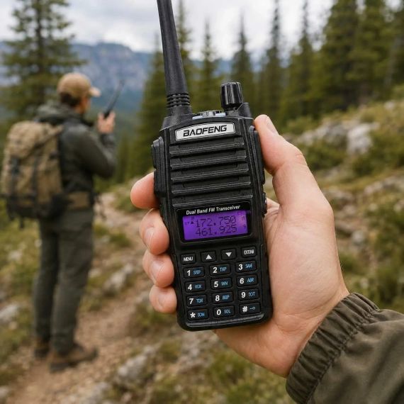 Рація Baofeng 26X-312 Dual Band VHF/UHF Переносна дводіапазонна радіостанція з зарядною склянкою | Зображення 2