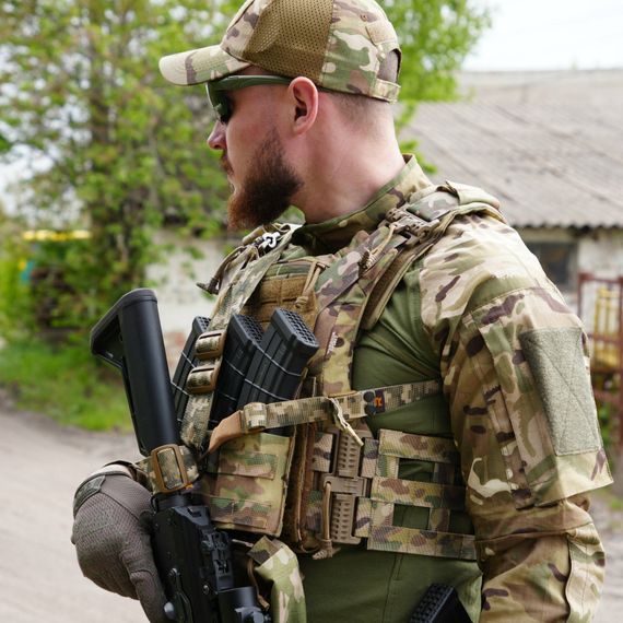 Збройовий ремінь RAGNAROK "TYR" Gen.II (1/2-точковий) з додатковим кріпленням Піксель | Зображення 2