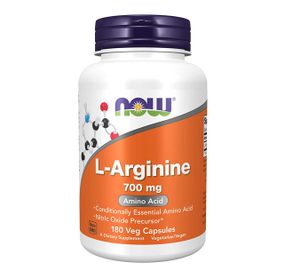 Аргінін NOW Foods L-Arginine 700 mg 180 Veg Caps