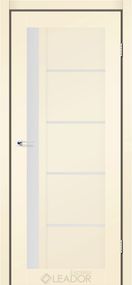 Двері міжкімнатні Leador Express Rim Бежевий Мат