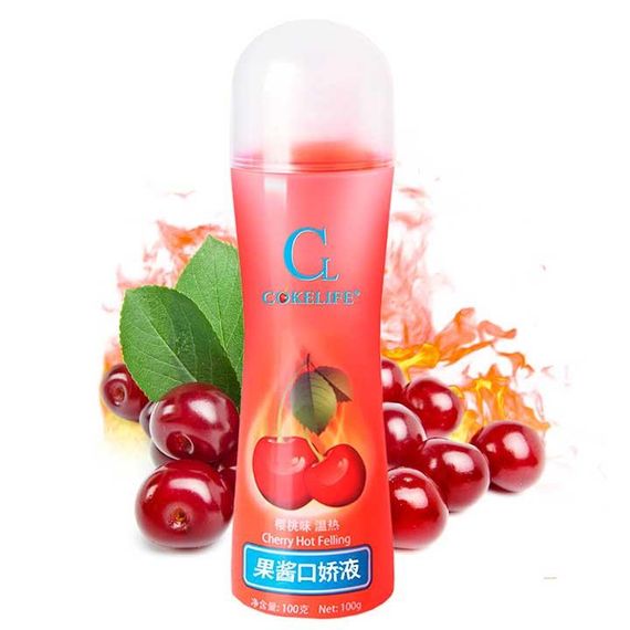 Їстівний лубрикант CokeLife 100 мл Вишня