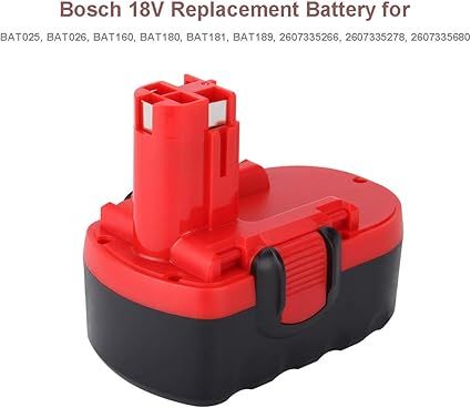 Акумулятор Shentec 18 В 3,5 Ач, сумісний з Bosch BAT025 BAT026 BAT160 BAT180 BAT181 BAT189 | Зображення 4