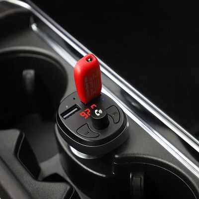 FM модулятор HOCO E41, Black, Box (E41) | Зображення 3