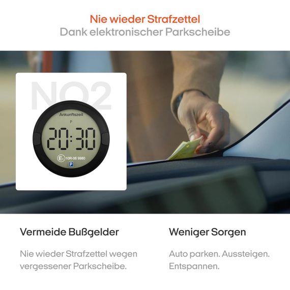 Електронний автомобільний стоянковий лічильник, Автоматичний цифровий паркувальний лічильник | Зображення 3