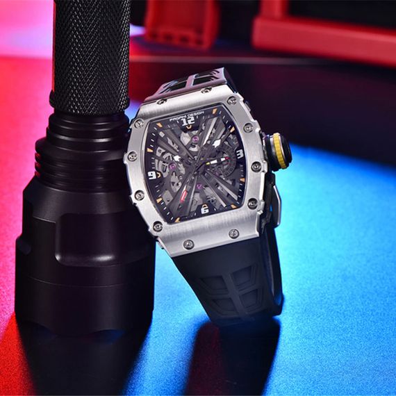 Чоловічий годинник Pagani Design PD-1738 Silver-Black | Зображення 1