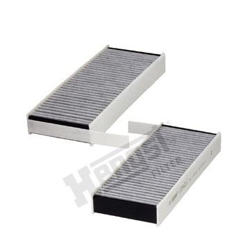 Фильтр салона угольный компл. Peugeot 308 13-, Hengst, E3942LC-2,