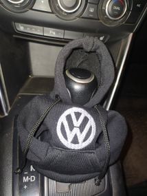 Чохол кофта Худі аксесуар на КПП  Car Hoodie фольцваген Volkswagen чорний подарунок автомобілісту 10070