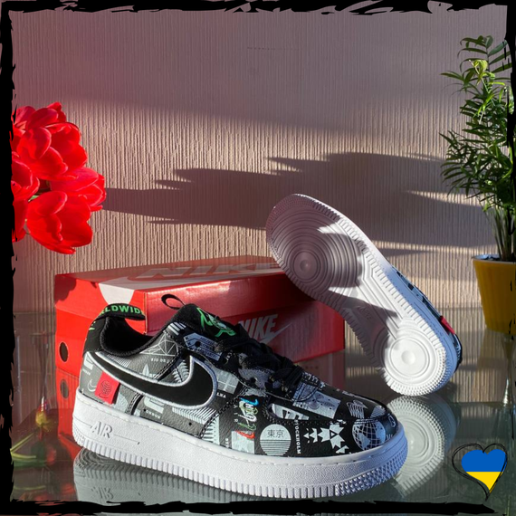 Кросівки Nike Air Force Worldwide. Кроси Найк Аір Форс 41-45 | Зображення 1