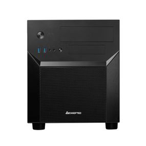 Корпус CHIEFTEC Gaming Cube CI-02B,без БП, 2xUSB3.0,черный,mATX (CI-02B-OP)