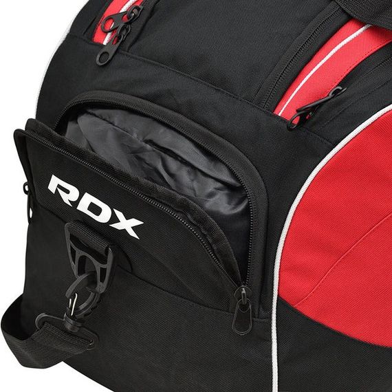 Спортивная сумка RDX R1 Duffel Bag with Backpack Straps Black/Red | Зображення 7