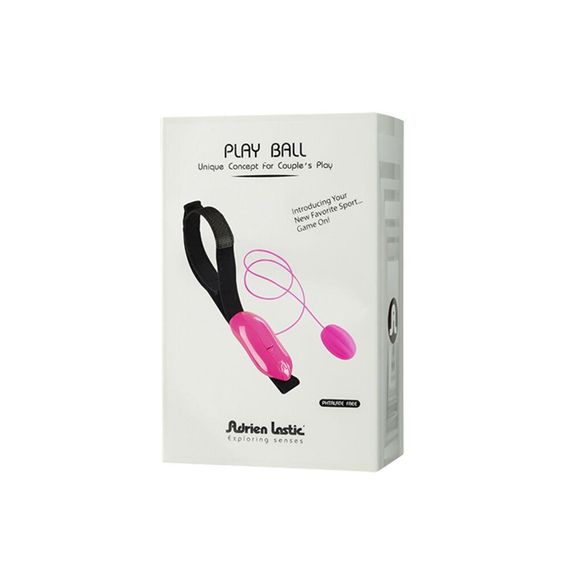 Виброяйце Adrien Lastic Playball для стимуляції точки А, з турборежимом, кріплення до ноги | Зображення 4