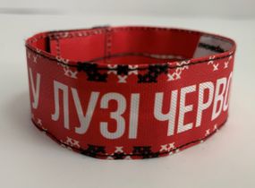 Браслет "Ой У Лузi Червона Калина" на липучке