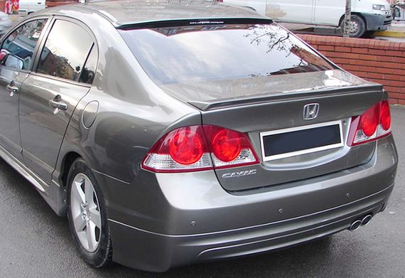 Спойлер DPT (под покраску) для Honda Civic Sedan VIII 2006-2011 гг | Зображення 3